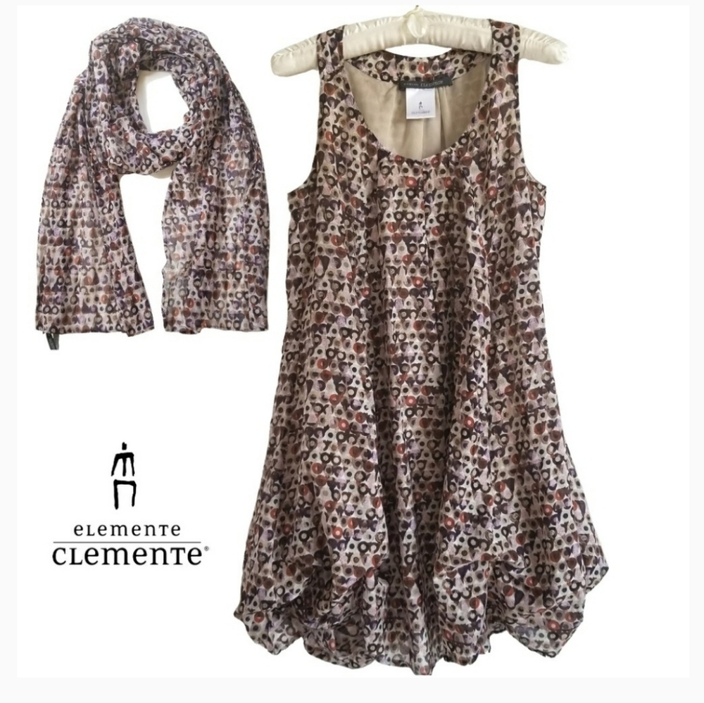 Elemente Clemente Silk Trapeze Dress View 5